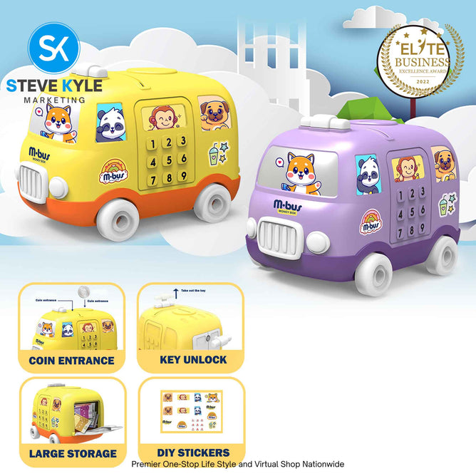 Coin Bank Money Savings Alkansya Machine Bank Gift Toy