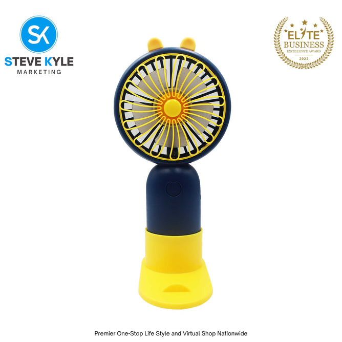 Rechargeable Mini Handheld Fan Perfect for Adults and Kids