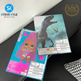 Kids BIG Coloring Book High Quality Prints for boys and girls Best Gift Art