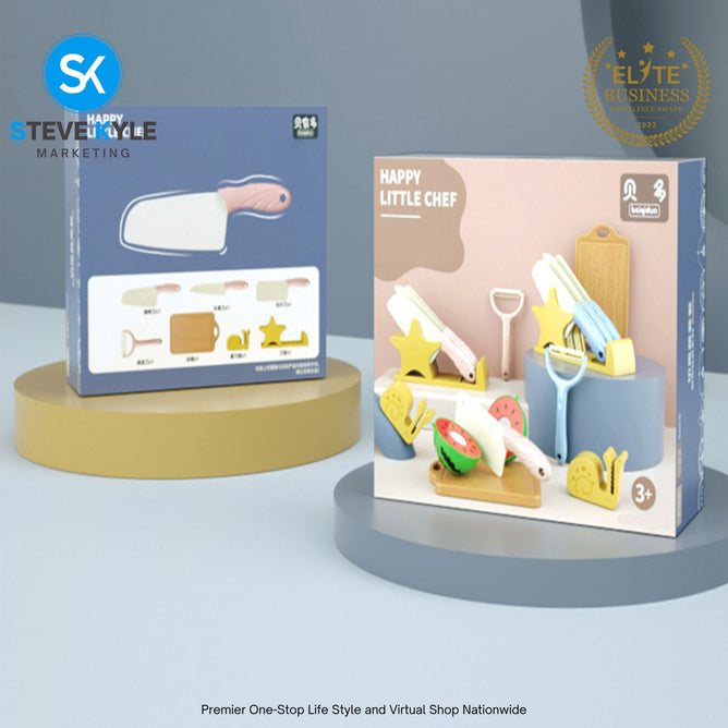 Pretend Play Simulation Assembling DIY Fast Food House Set for Children