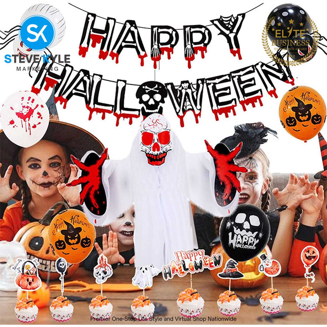 Halloween Party Decorations Set Including Halloween Party Decorations