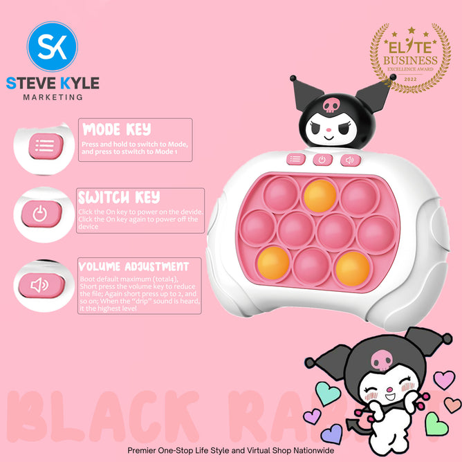 Electric Quick Push Game Machine Finger Movement Brain Game Children Toys Best Gift