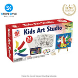 Kids Art Studio Set Best Gift Art and Craft for Kids Great for School Project & Gifts