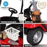 Mini Golf Cart Metal Pull Back Action Cart 1:36 Scale Golfcart Pullback Vehicle