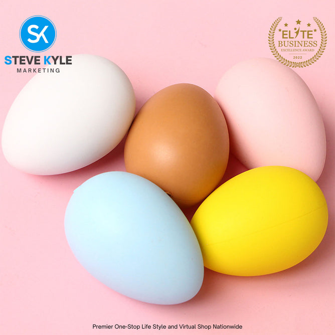 Fake Egg 12cm Egg Colorful DIY Easter Egg Kids Drawing