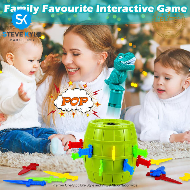 Multiplayer Players Darts Pop-up Dinosaur Toy Jumping Dinosaur Best Gift Toys Kids