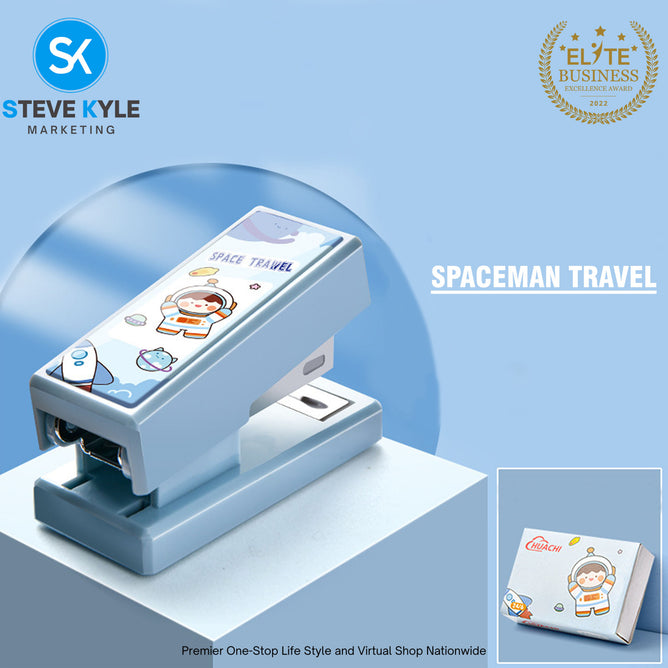 Mini Portable Stapler Student Office Stationery Supplies Small Stapler Cute Kawaii