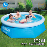 Inflatable Swimming Pool Family Circular Pool Large Round Swimming Pool
