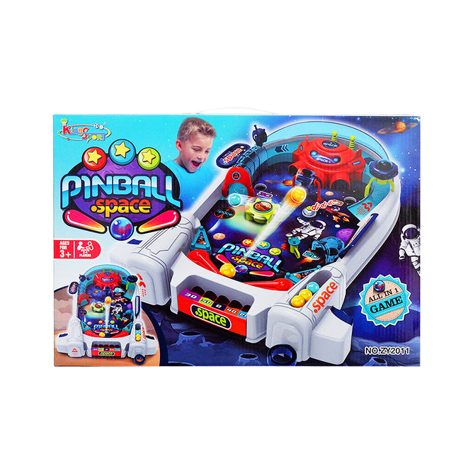 Children Space Pinball Machine Interaction Game Multipurpose Best Gift for Kids