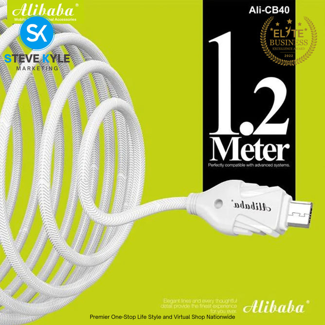Alibaba Ali-Cb40 1.2M Fast Charge Cable Android