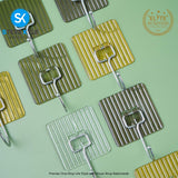 High Quality Strong Self Adhesive No Punching Wall Hooks Hanger Sticker For Kitchens Bathroom
