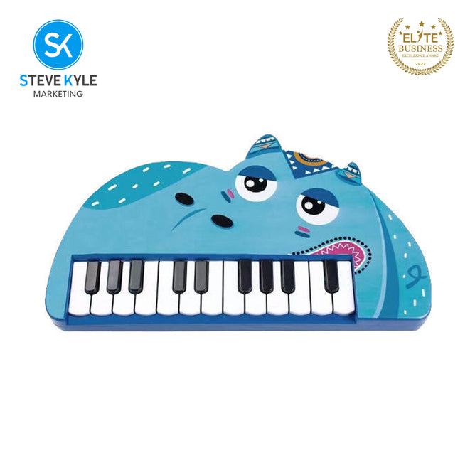 Steve Kyle Children's Animals Electronic Organ Early Education Puzzle Music Piano Toy