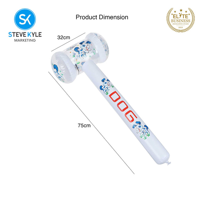 Steve Kyle Inflatable Animal Design Giant Hammer Indoor Outdoor Stress Relief Toys