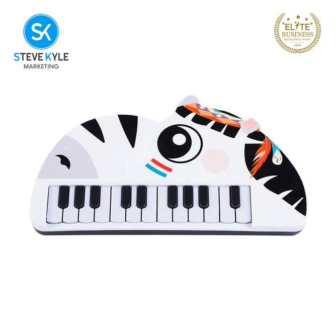 Steve Kyle Children's Animals Electronic Organ Early Education Puzzle Music Piano Toy