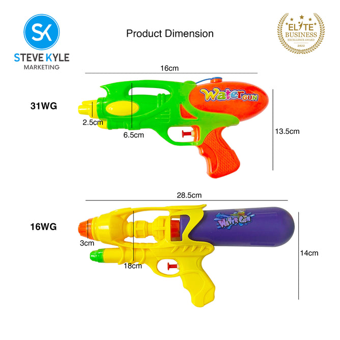 Steve Kyle Kids-Adult Pump Action Water Blaster Toy for Outdoor Summer Play