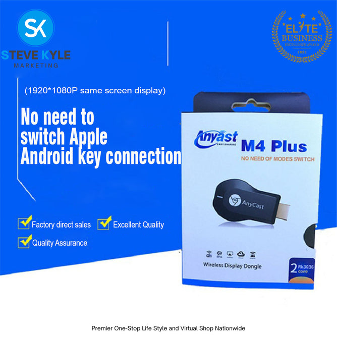 AnyCast M4/M9 Plus Wireless Display Dongle