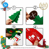 Christmas Holiday Crafts for Kids Creative Christmas Craft Ornament for Children's Christmas Tree
