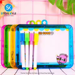 Writing Board Whiteboard with Marker and Eraser for Kids Stationery Set