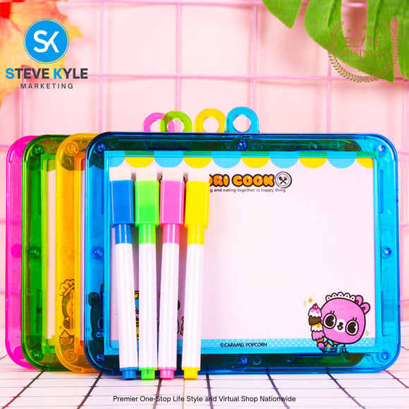 Writing Board Whiteboard with Marker and Eraser for Kids Stationery Set