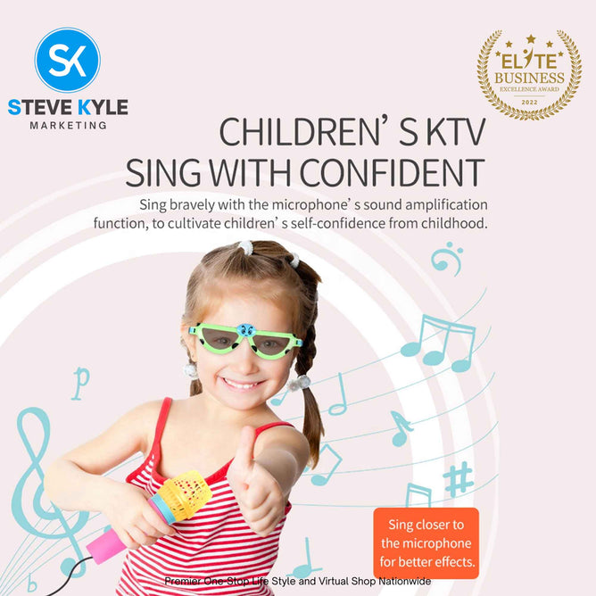 Singing Microphone Pull Box/ligth With Sound And Music Party Song For Children Brst Gift