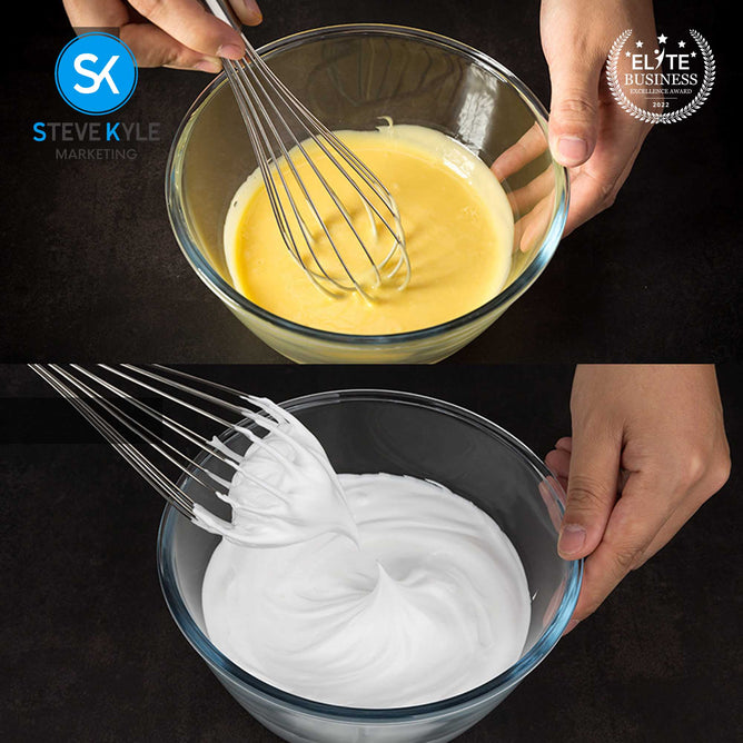 High-Quality Kitchen Whisk Stainless Wire Egg Beater