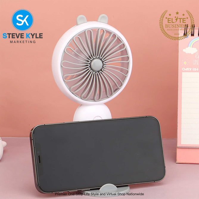 Rechargeable Mini Handheld Fan Perfect for Adults and Kids