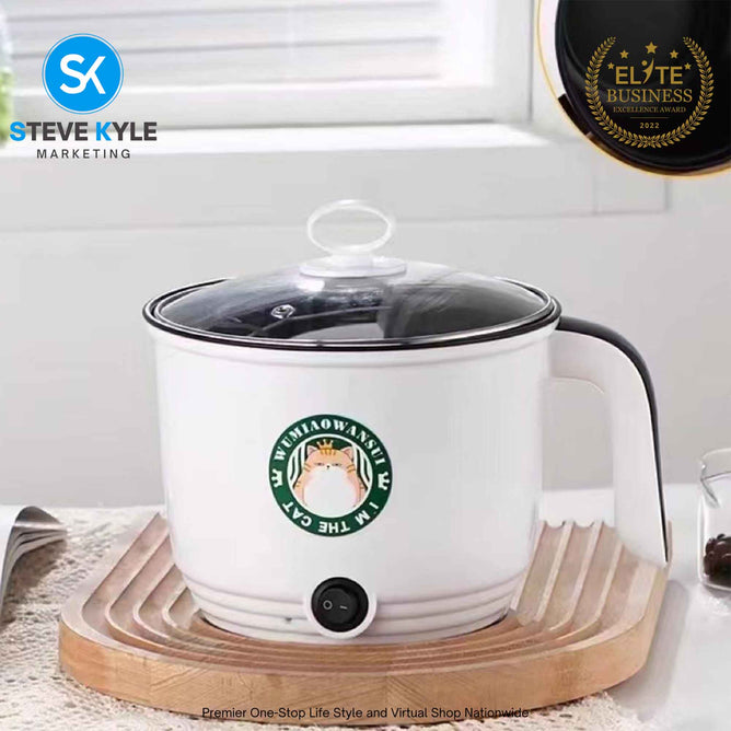Multi-function Electric Cooker pot Electric Frying Pan Rice Cooker Stainless Steel Steamer