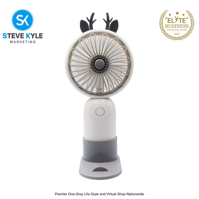 Rechargeable Mini Handheld Fan Perfect for Adults and Kids