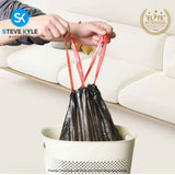 Drawstring Handles Household Disposable Garbage Bag Trash Bags