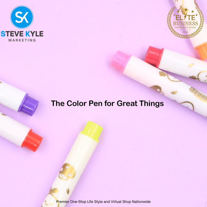Creative Kindergarten Coloring Mini Water Color Pen Washable Art Color
