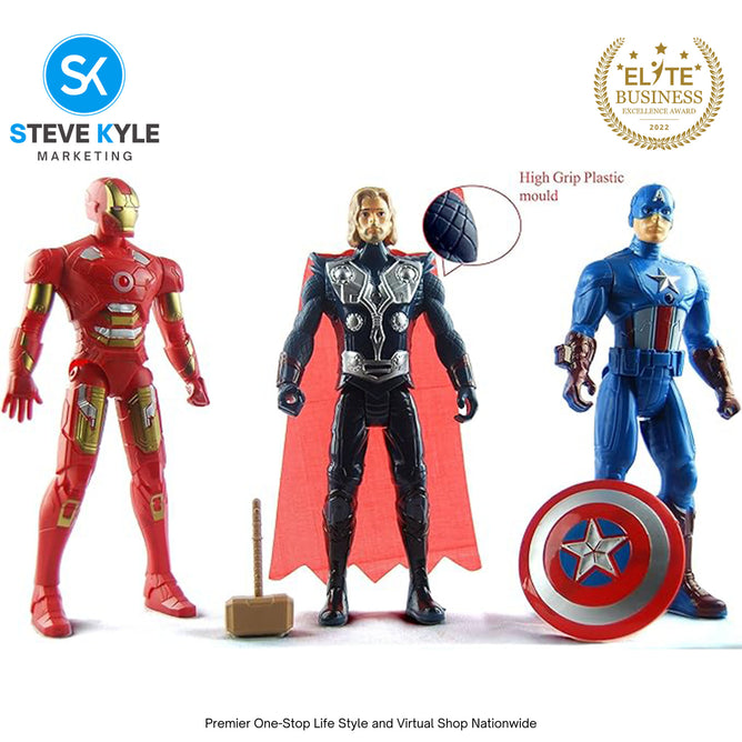 The Avenger 4 Super Power Hero Action Figure Best Gift fot Childrens