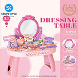 Pretend Simulation Dressing Table for Kids Early Leaning Best Gift Toy for Children
