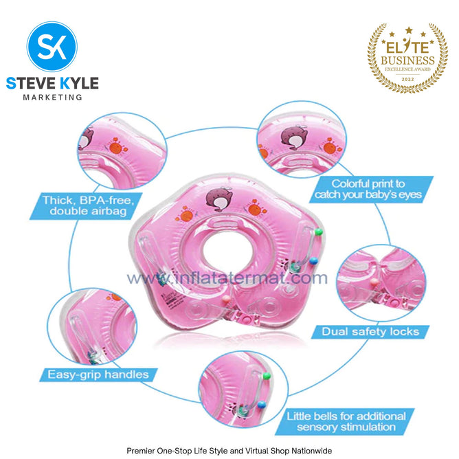 Baby Neck Floater Inflatable Training Swim Ring
