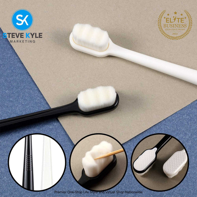 1PC Soft Bristle Toothbrush Ultra-fine Ten Thousand Bristles Oral Care Toothbrush Manual Toothbrush