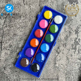 16 Colors Water Color Paint Pigment Art & Craft Color Design School Supplies