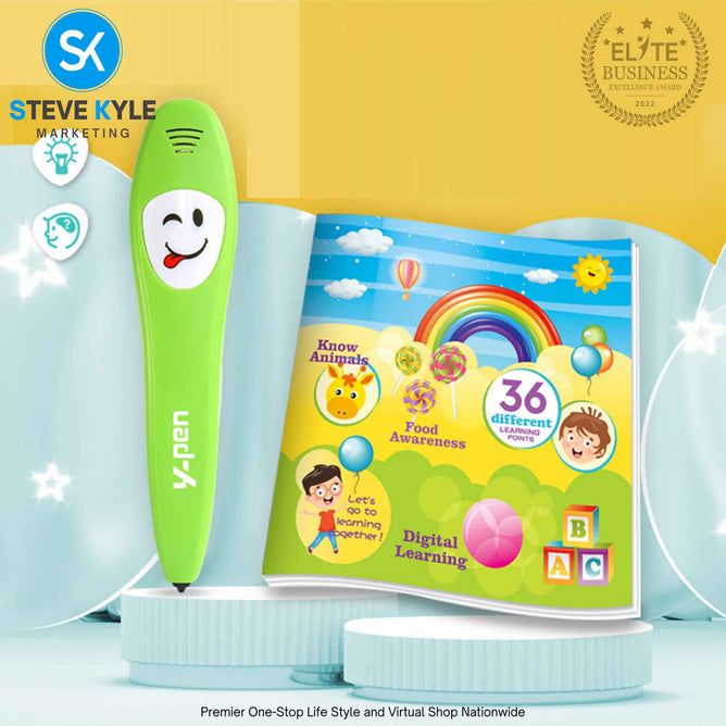 Y-PEN Intelligent Speaking Learning Pen for Kids (Battery-operated)