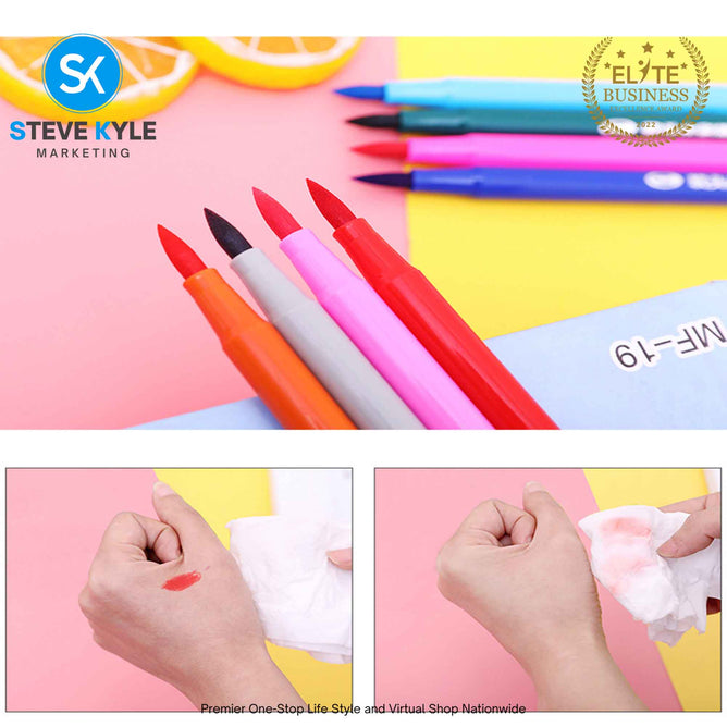 Water Color Set Pen Portable Boxed Multi-color for Children Students Art Supplies