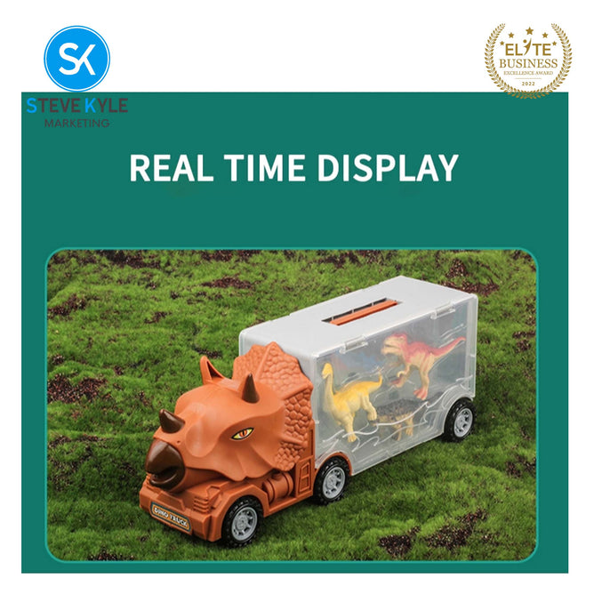 Dinosaur Toy Truck with 6pcs Dinosaurs Set High Quality Best Gift for Kids