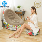 Outdoor PVC Flocking Inflatable Air Sofa garden sectional sofa