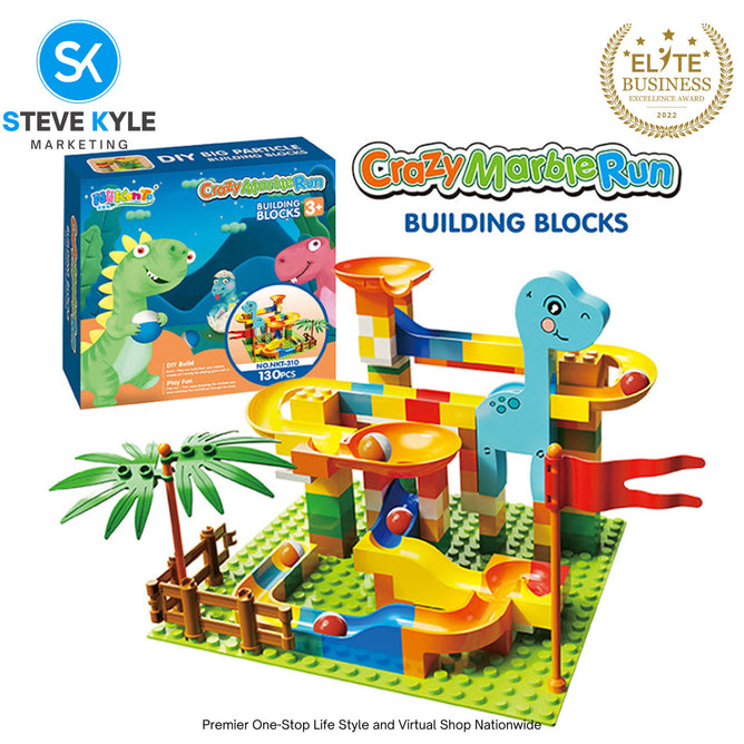 Crazy Marble Run Blocks Early Learning for Kids with Box Gift Box