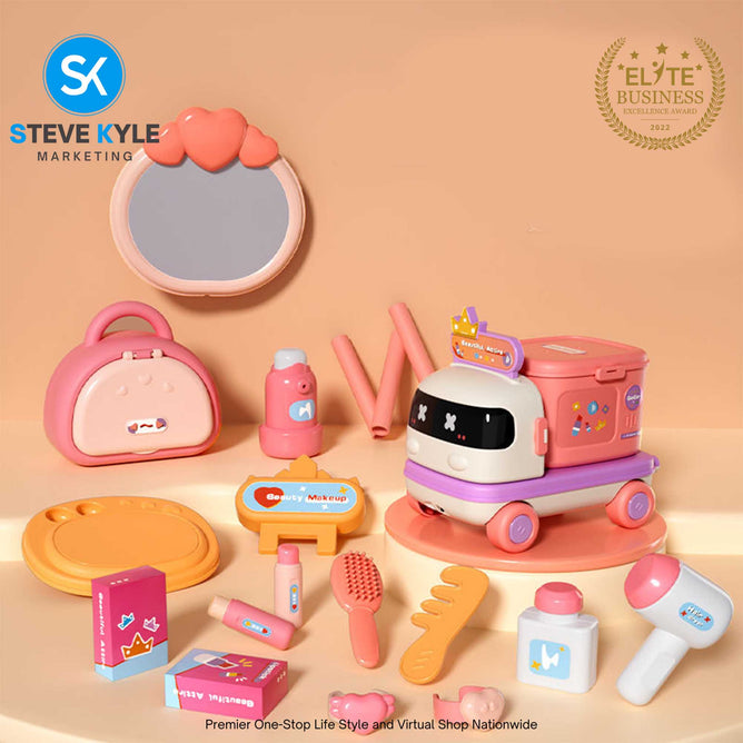 Car Kitchen Toys | Pretend Makeup Car Toy | Creative Kids Kitchen Playset Best Gift Toys