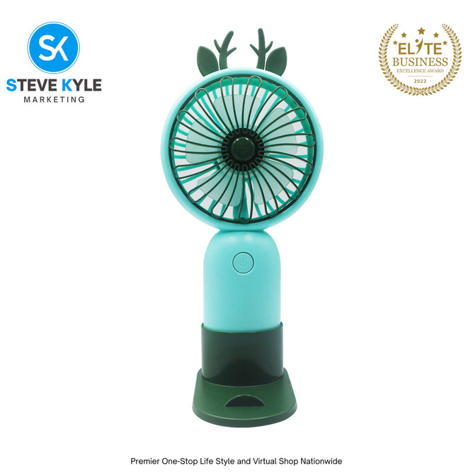 Rechargeable Mini Handheld Fan Perfect for Adults and Kids