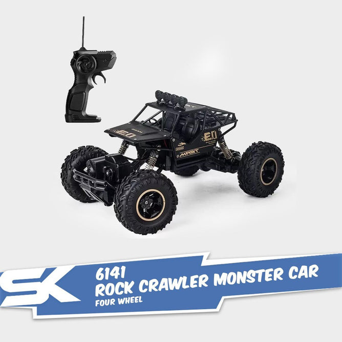 6141 Four Wheel Rock Crawler Monster Car
