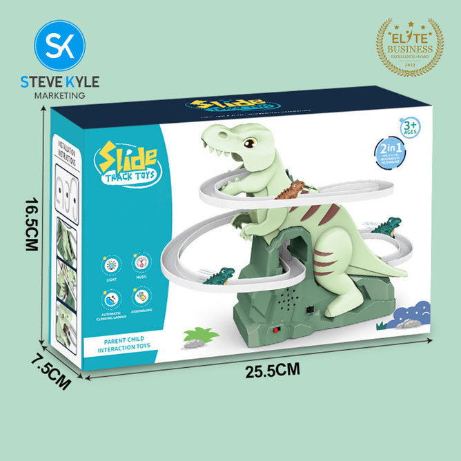 Steve Kyle Kids Animal Assembly Electric Track Car Educational Fun Toy