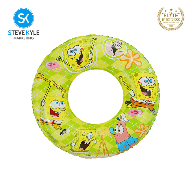 Steve Kyle Inflatable Swim Ring Multi-Character Design For Outdoor Water Fun