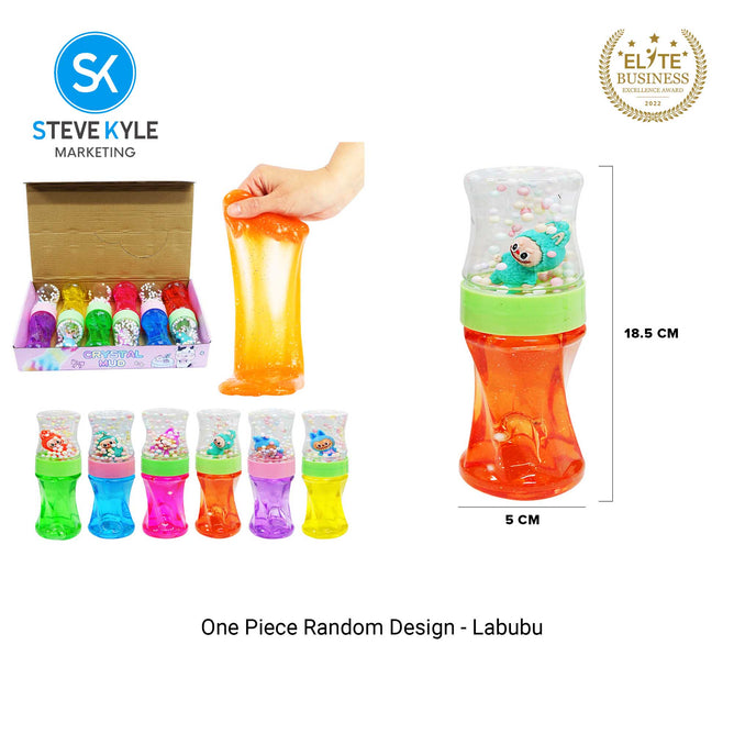 (1PC) Random Colorful Crystal Mud Toys Cartoon Character Designs Sanrio Astronaut Unicorn