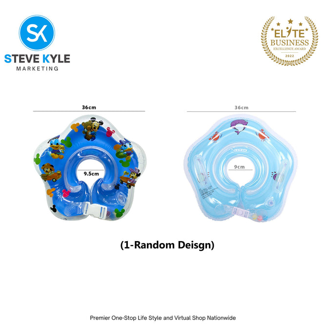 Baby Neck Floater Inflatable Training Swim Ring