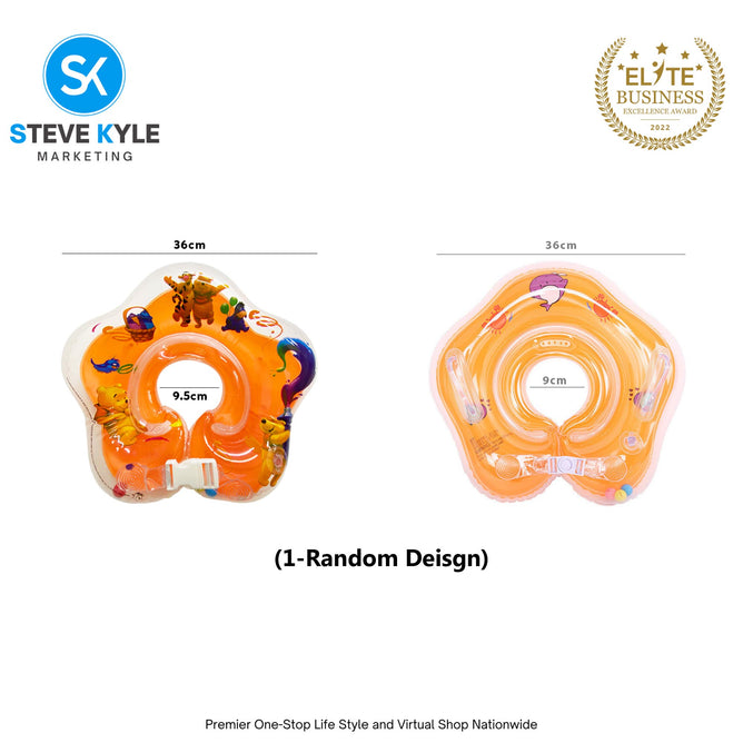 Baby Neck Floater Inflatable Training Swim Ring