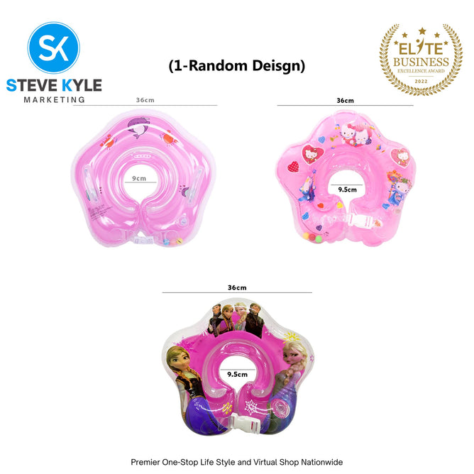 Baby Neck Floater Inflatable Training Swim Ring