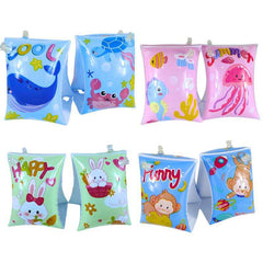 1 Pair Inflatable Children's Arm Floaters for Boys and Girls